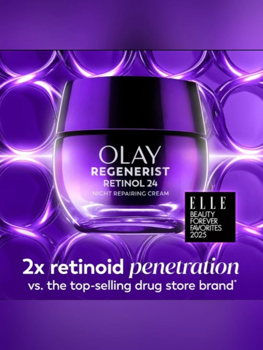 NWT OLAY Regenerist Retinol24 Night Repair Cream 48g (1.7oz)
